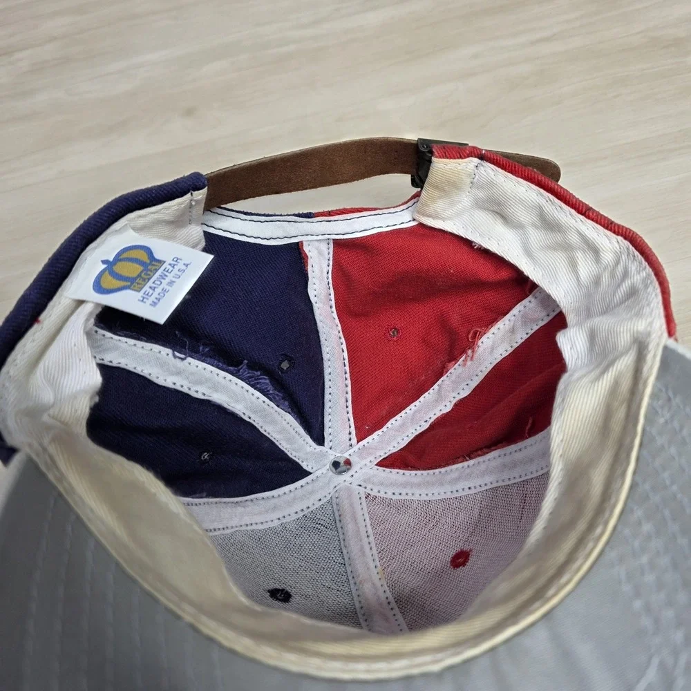 Vintage Regal Headwear Houston Cougars University Strap Back Hat‎ 2 Tone